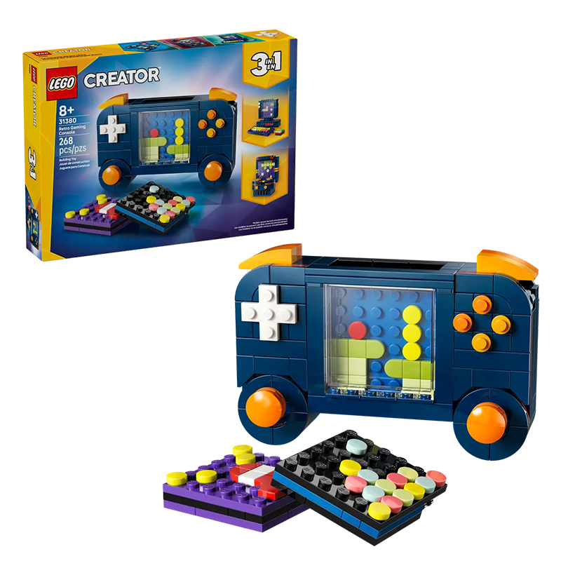 Retro Gaming Nostalgia - LEGO Creator 3-en-1 Blocs de Construction