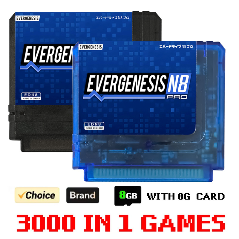Retro Gaming Nostalgia - Cartouches de jeu ED N8 Pro