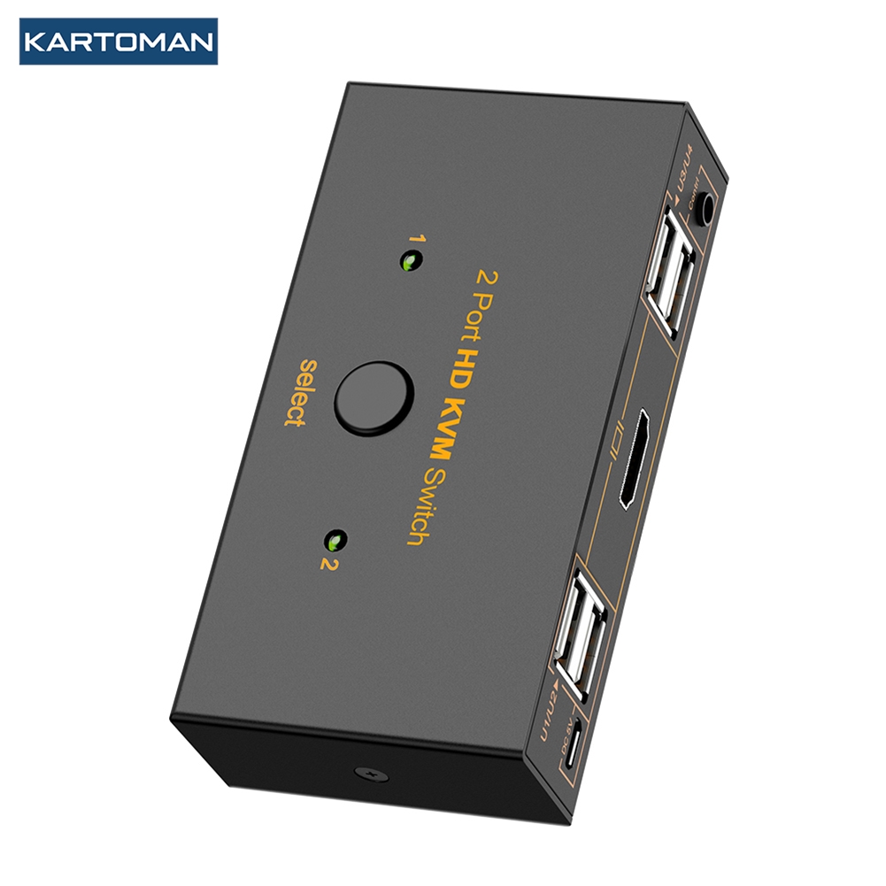 Controller Adapter Usb - Commutateur KVM USB 2.0 compatible HDMI,
