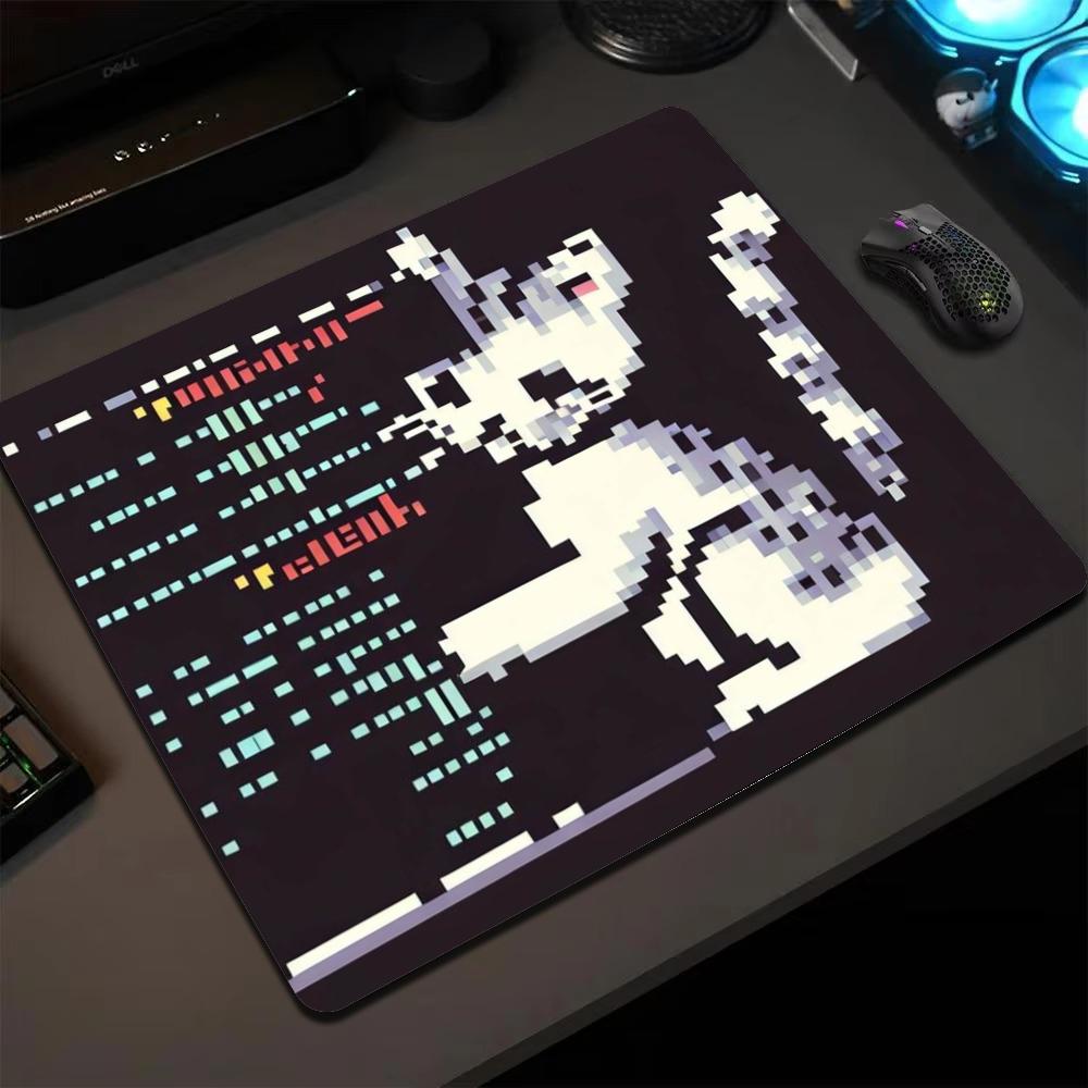 Retro Gaming Desk - Tapis de souris Mini Pixel Cat