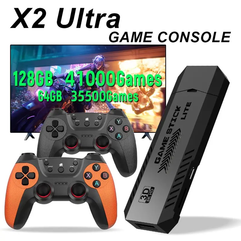 Retro Gaming App - Stick de jeu rétro X2 Ultra