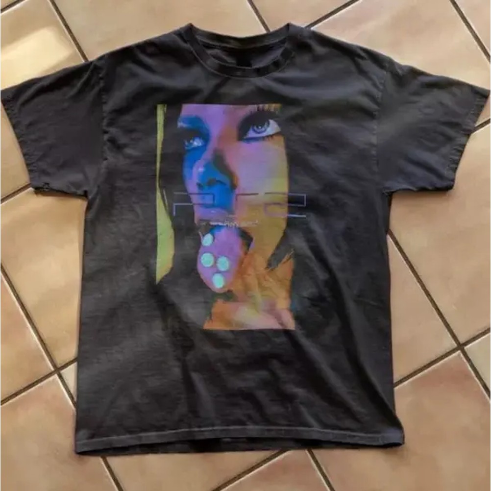 Retro Gaming T Shirt - T-shirt de la campagne publicitaire PS2