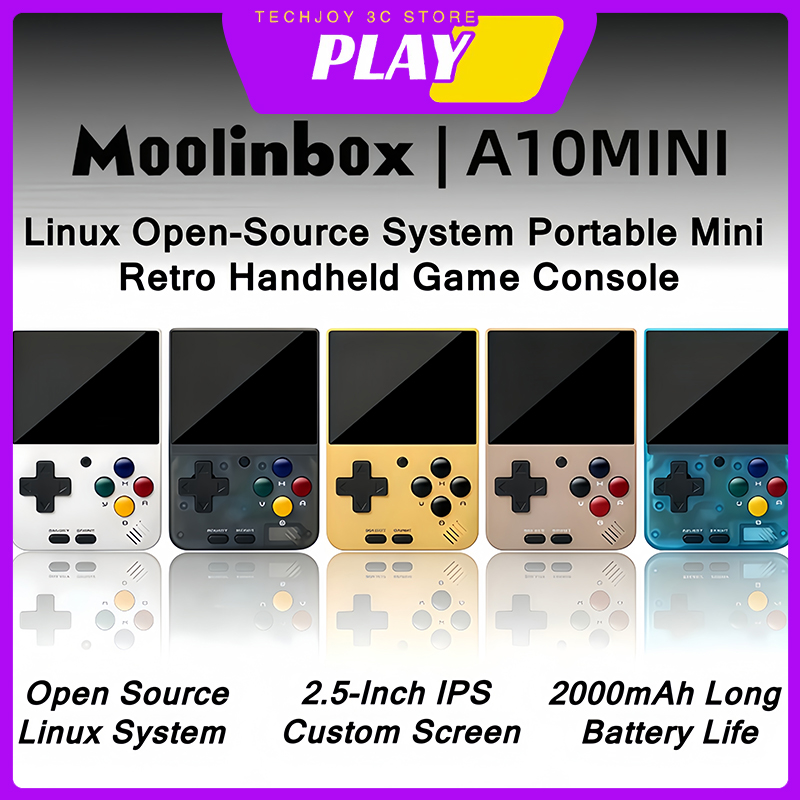 Retro Gaming Linux - Moolinbox A10Mini Console de jeu rétro