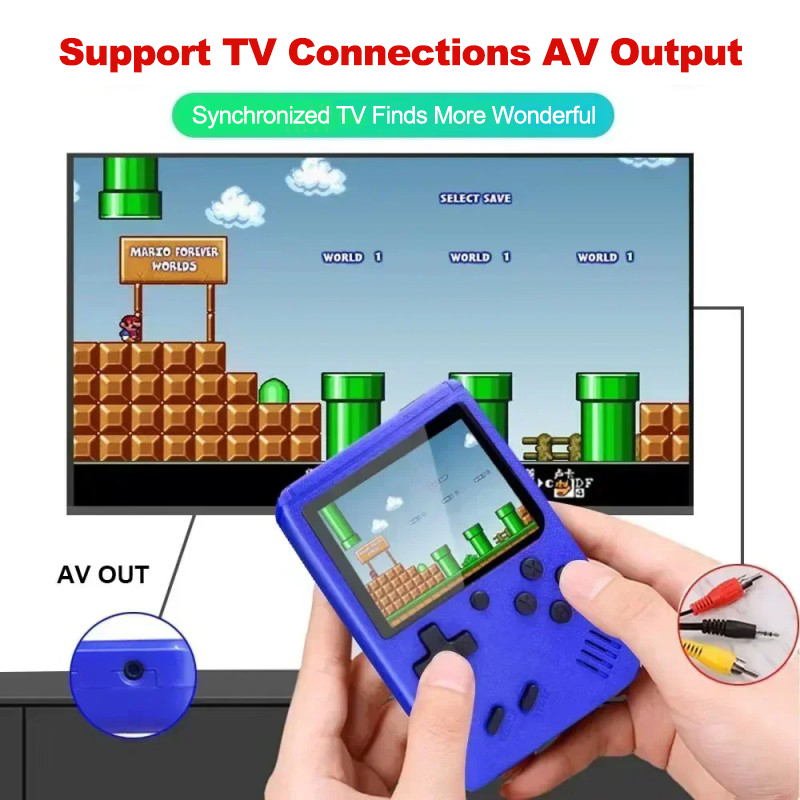 Retro Handheld Console - Mini Console de jeu vidéo rétro
