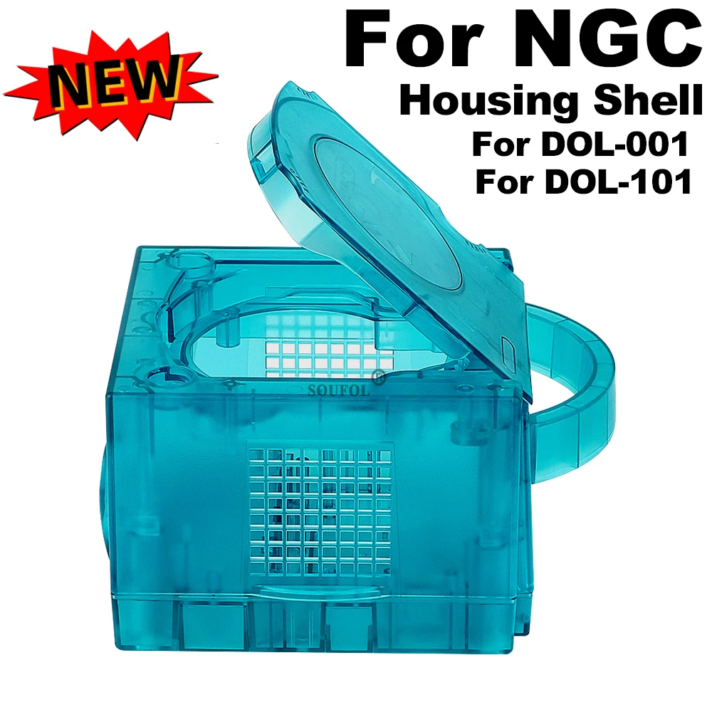 Retro Gaming Nostalgia - Étui de remplacement bleu glace pour