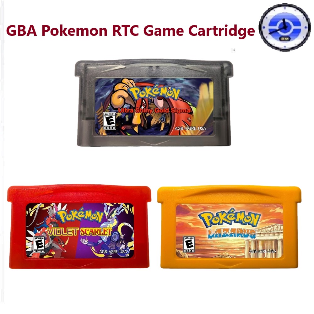 Rom Cartridge Flash - Cartouche de jeu GBA RTC en