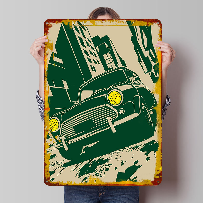 Retro Gaming Uk - Plaque Métallique Vintage Personnalisée : Affiche