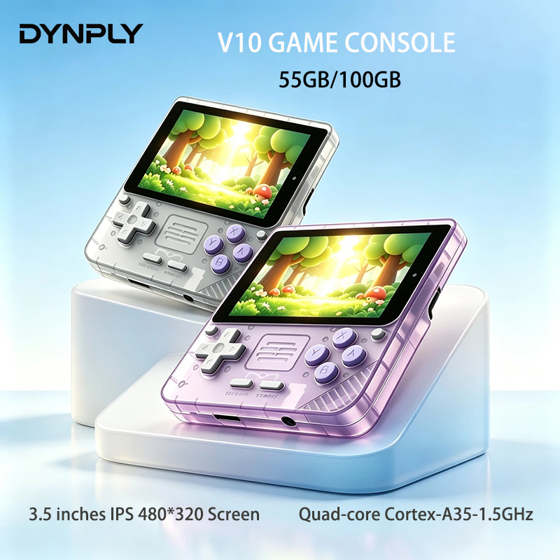 Retro Gaming Linux - POWKIDDY V10 Console de jeu portable