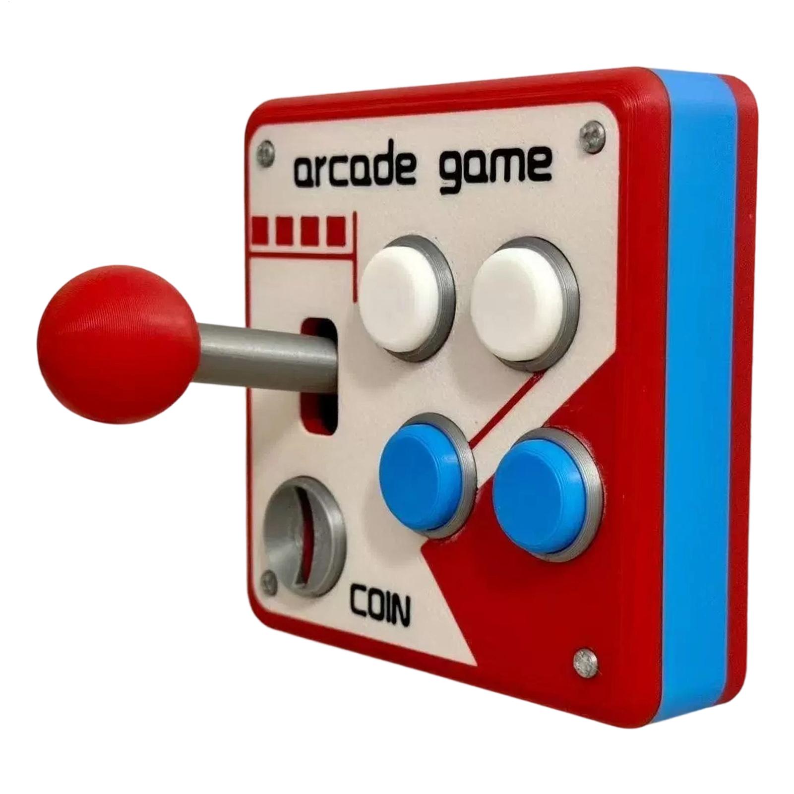 Retro Gaming Decor - Cache-Interrupteurs Rétro Créatifs pour Jeux d'Arcade,