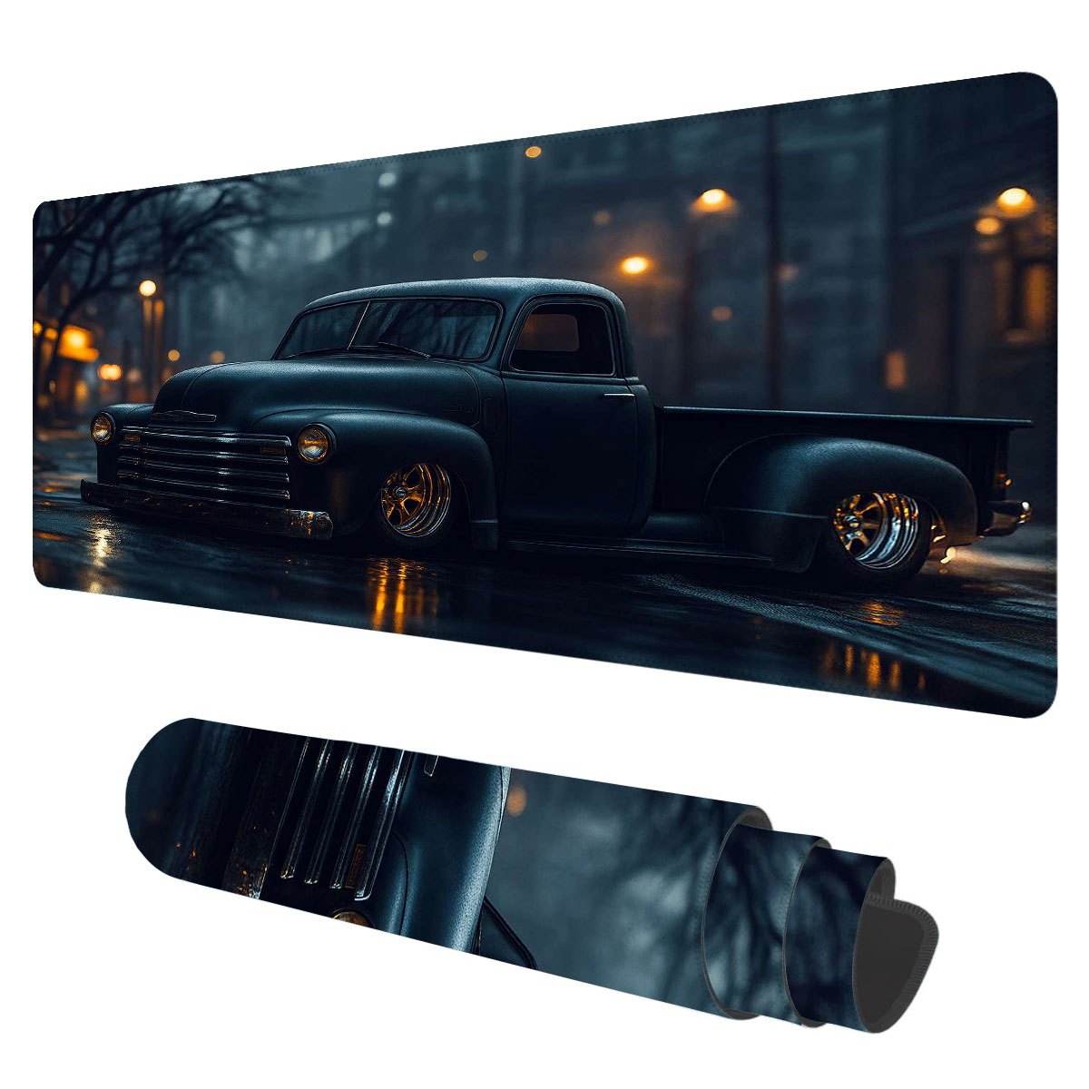 Retro Gaming Xl - Tapis de bureau XL rétro Lowrider