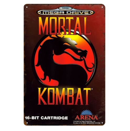 Retro Gaming Pictures - 1p,Mortal Kombat Sega Mega Drive rétro