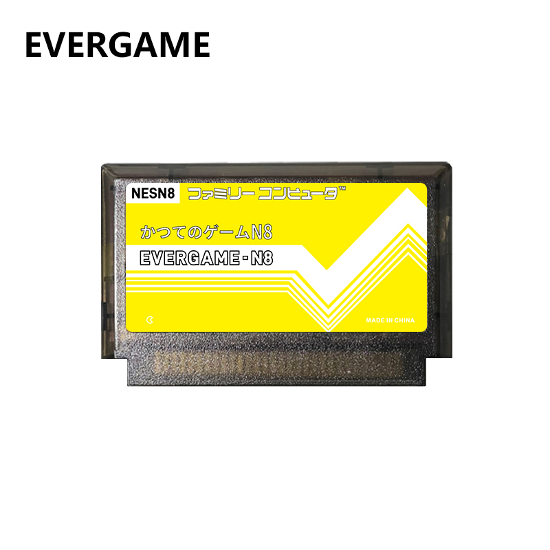 Retro Gaming Nostalgia - REMANK EVERGAME N8 NES cartouche Super