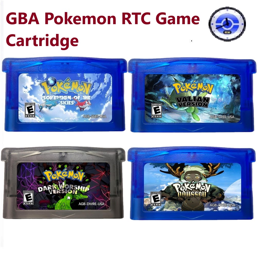 Rom Cartridge Flash - Cartouche de jeu GBA RTC en
