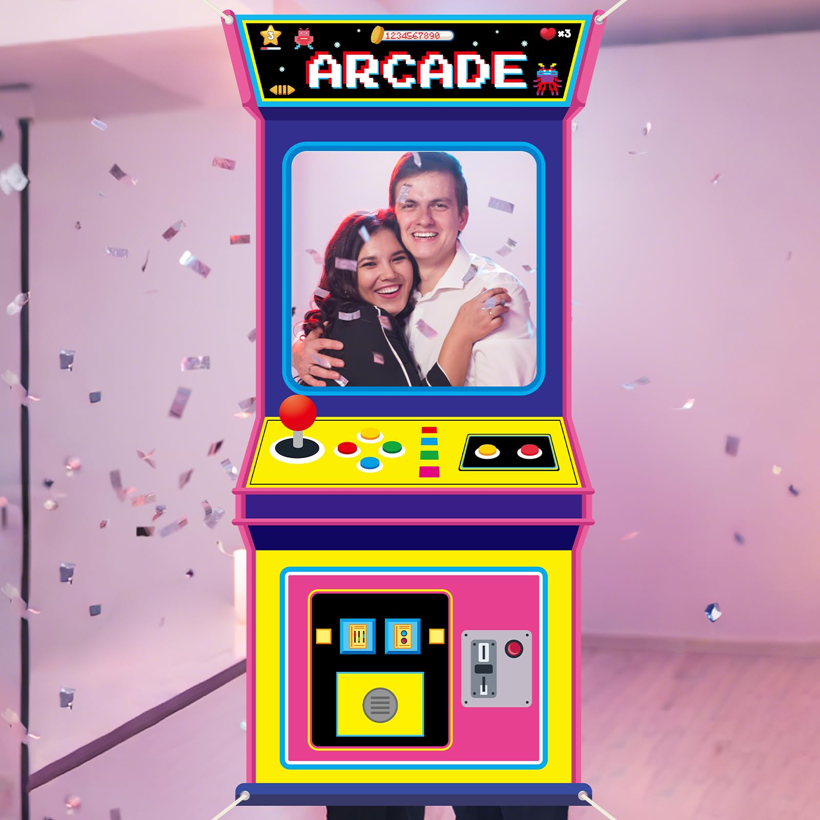 Bannière suspendue décorative  - Retro Gaming Decor avis et prix