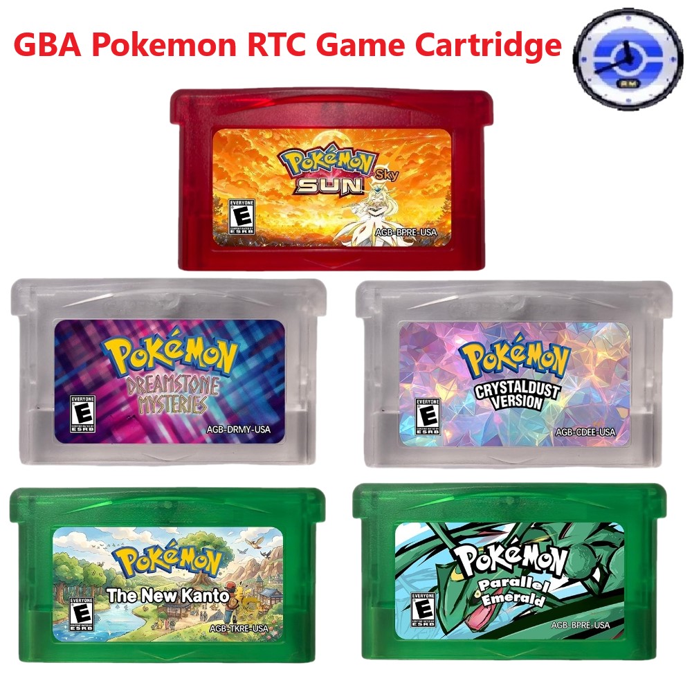 Cartouche de jeu GBA RTC Pokem - Rom Cartridge Flash avis et prix