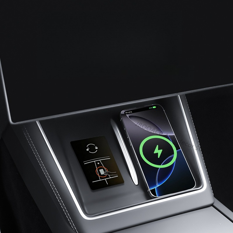 Pour Tesla Model YL, tapis de  - Console Dust Cover avis et prix