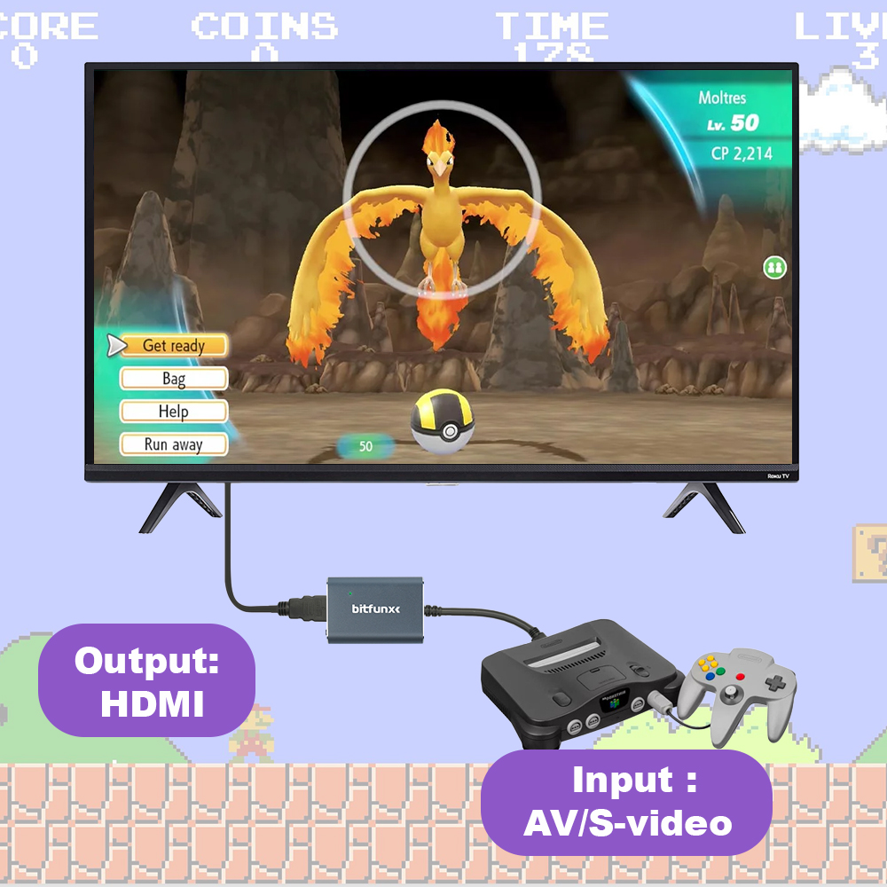 Bitfunx – adaptateur vidéo 720 - Retro Gaming Nostalgia avis et prix