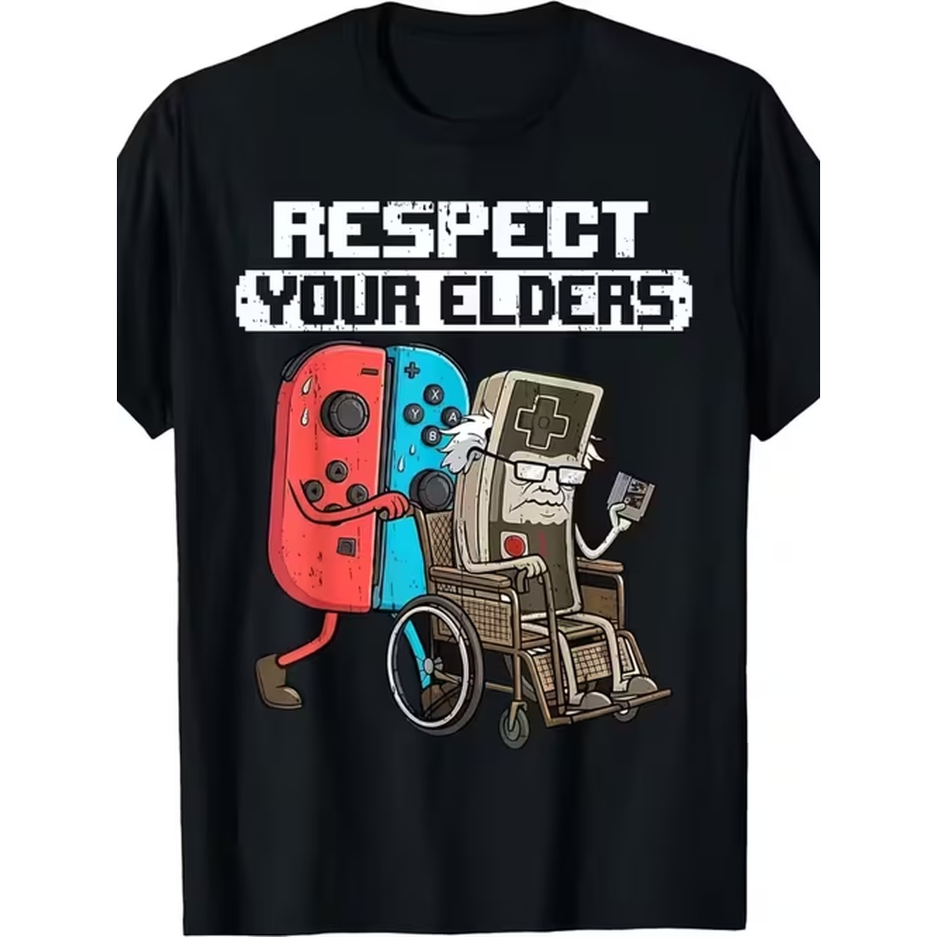 T-shirt à motif pour homme, th - Retro Gaming T Shirt avis et prix