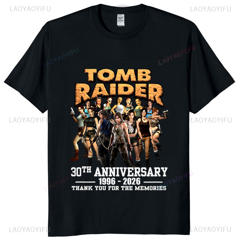 Tomb Raider 30e anniversaire u - Retro Gaming T Shirt avis et prix