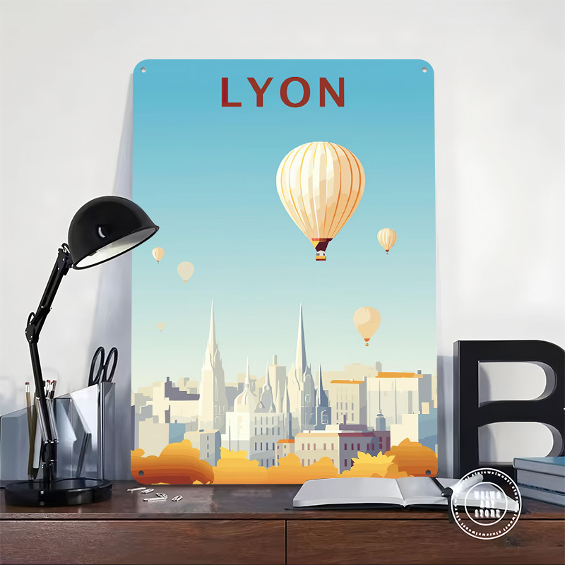 Affiche imprimée « Voyage à Ly - Retro Gaming Lyon avis et prix