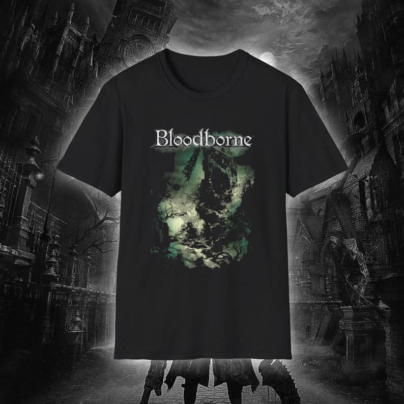 T-shirt de jeu Bloodborne Dark - Retro Gaming T Shirt avis et prix
