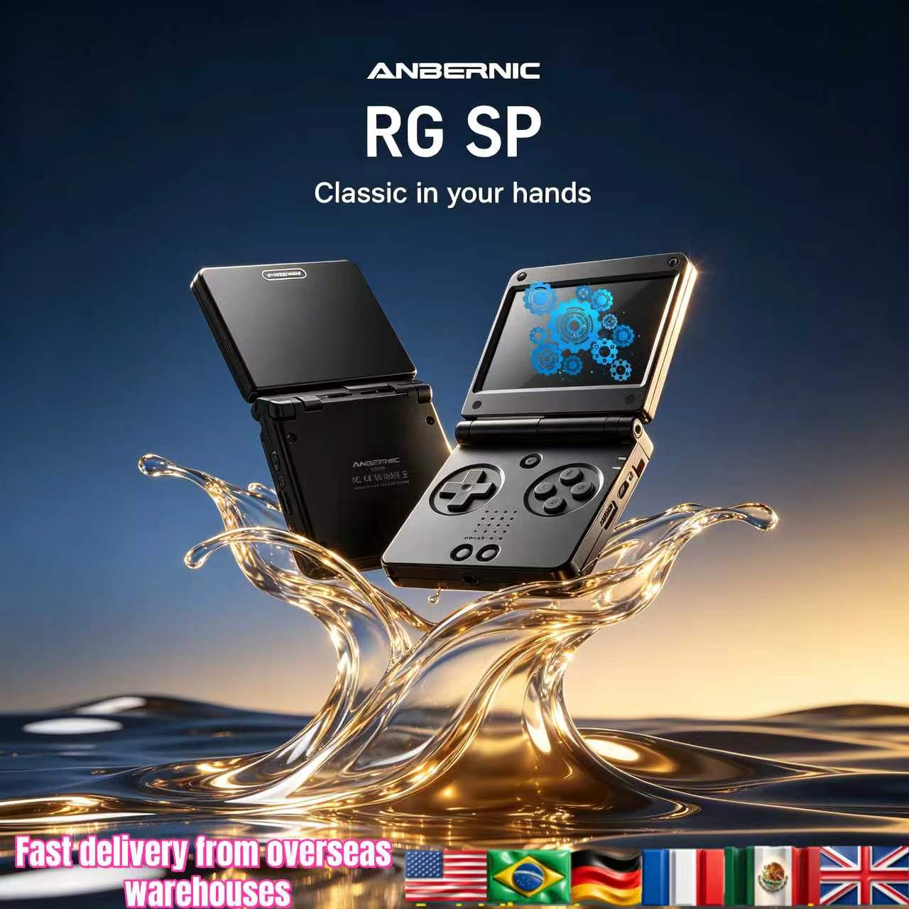 Console de jeu portable Anbern - Retro Gaming Linux avis et prix