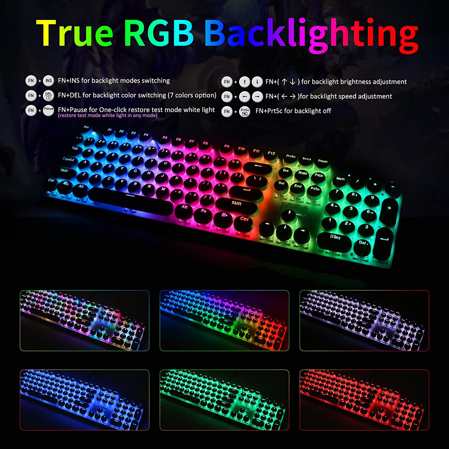 Clavier mécanique USB filaire  - Retro Gaming Uk avis et prix