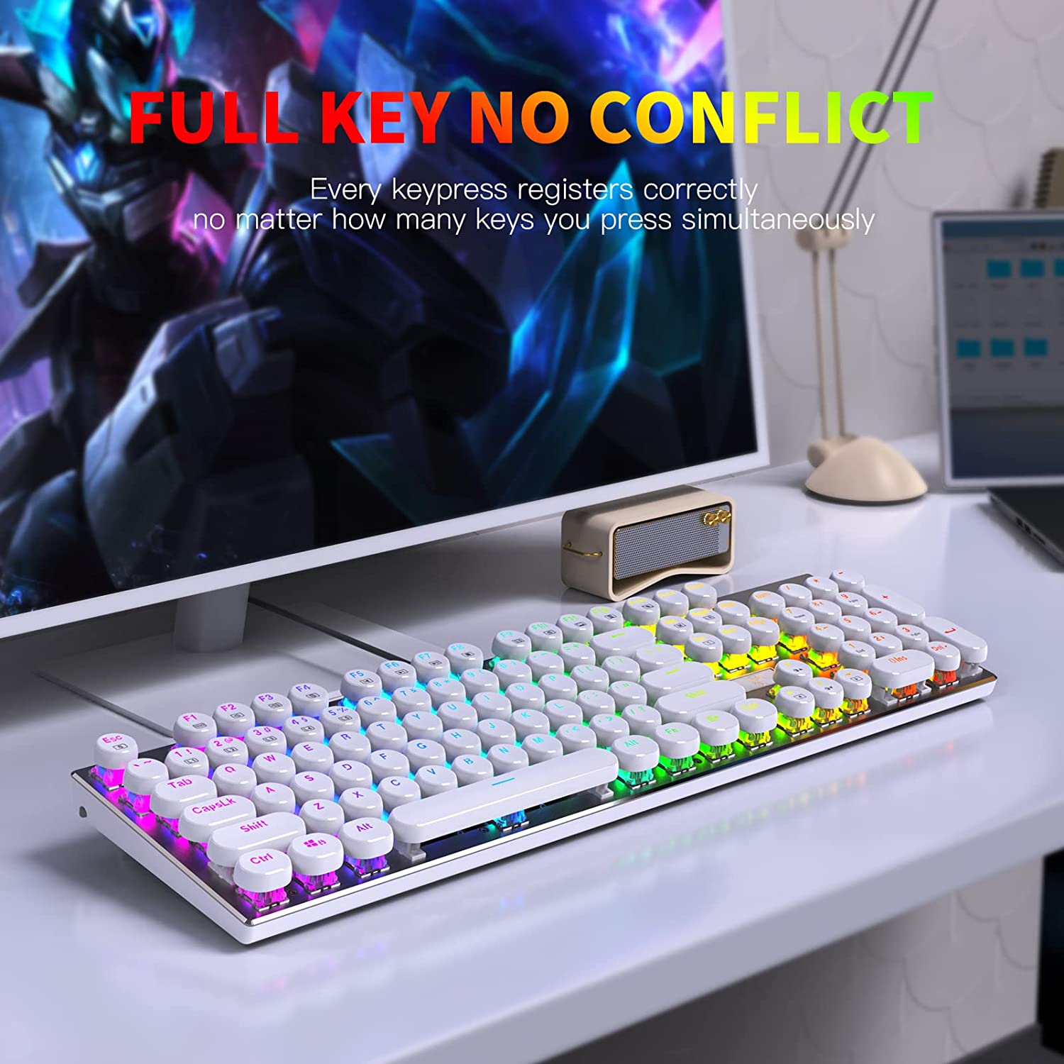 Clavier mécanique USB filaire  - Retro Gaming Uk avis et prix