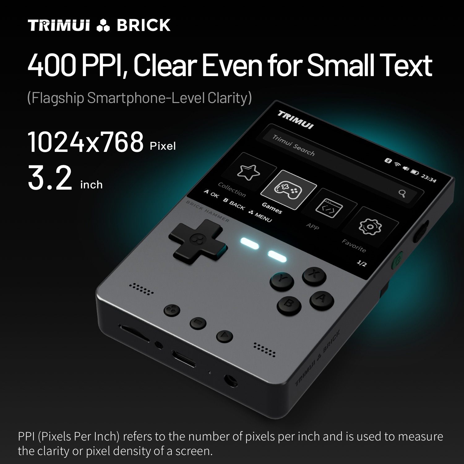 TRIMUI brique marteau rétro Co - Retro Gaming Linux avis et prix