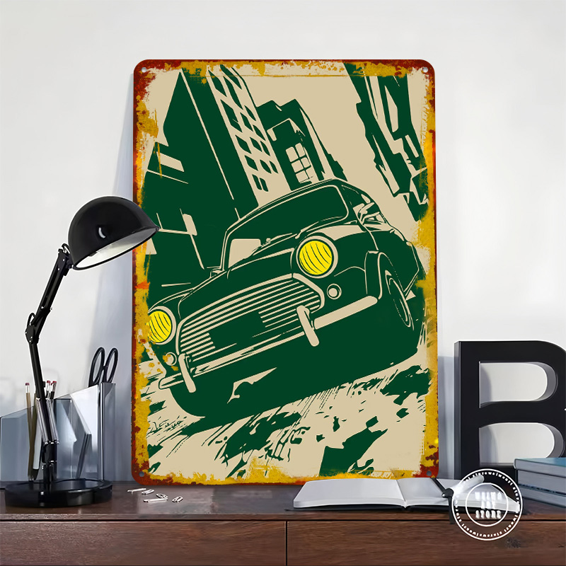 Plaque Métallique Vintage Pers - Retro Gaming Uk avis et prix