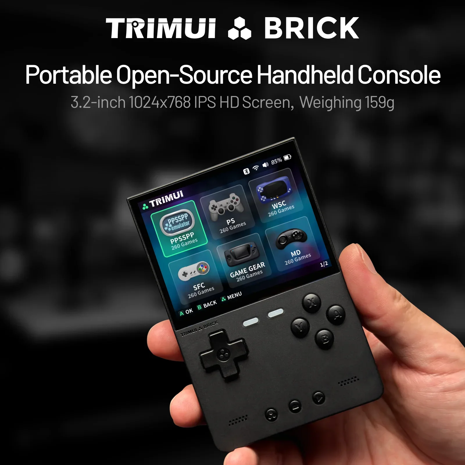 TRIMUI – Console de jeu portab - Retro Gaming Linux avis et prix