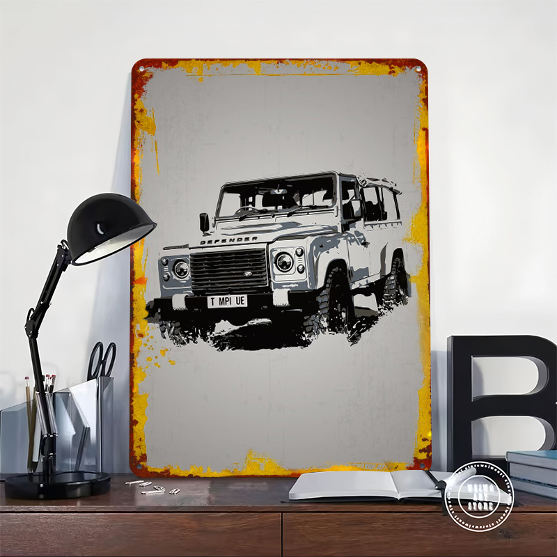 Plaque Métallique Vintage Pers - Retro Gaming Uk avis et prix