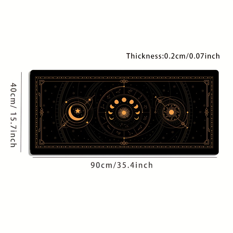 Tapis de bureau astrologique z - Retro Gaming Desk Setup avis et prix